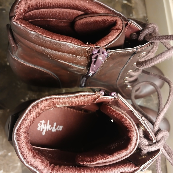 Style & Co.  Boots in Deep Purple - Picture 5 of 14